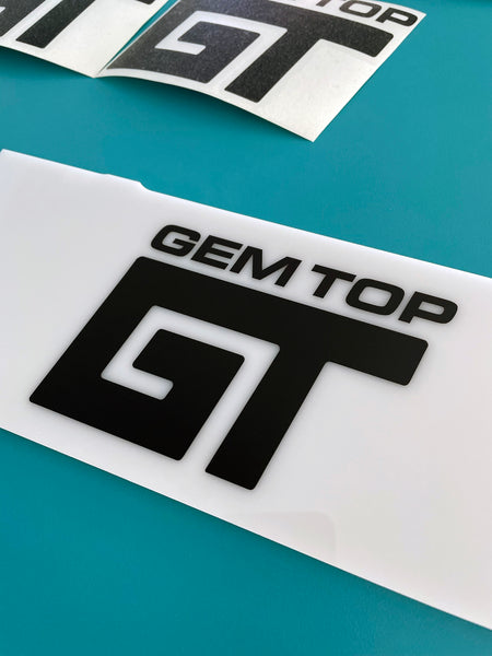 GEM TOP logo kit for VW Rabbit Pickup Caddy Cap, Topper